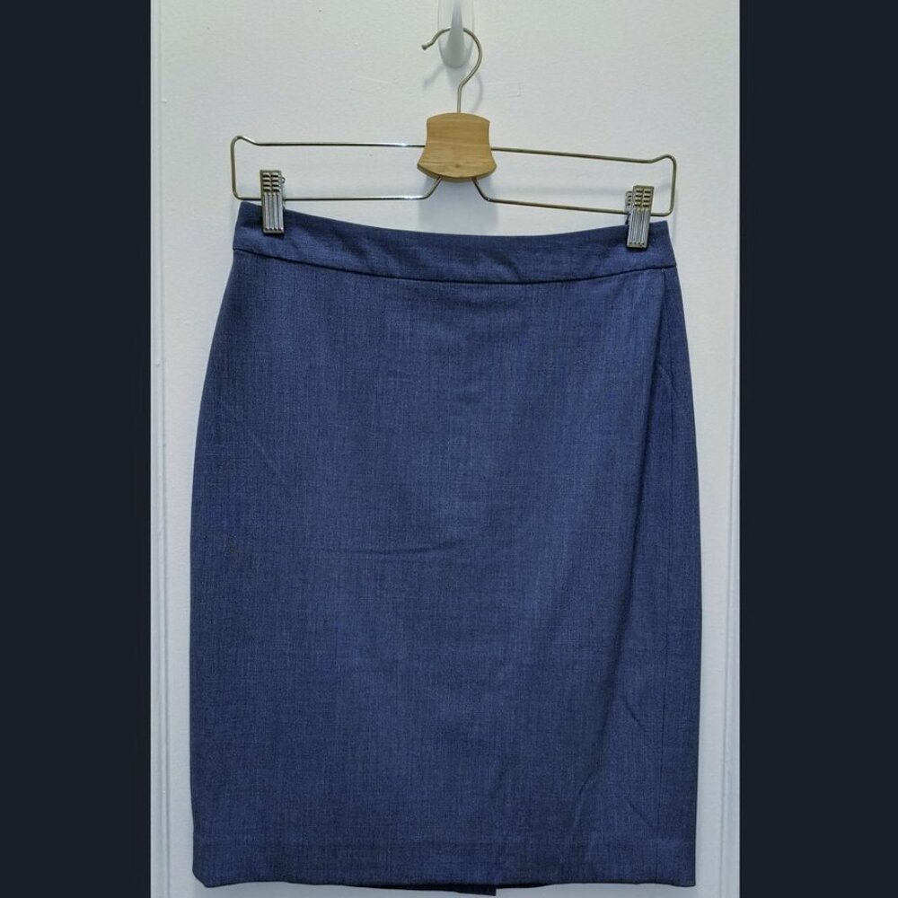 Banana Republic Pencil Skirt, Blue, Size 0